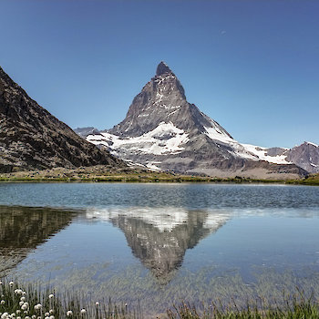 Matterhorn im Riffelsee