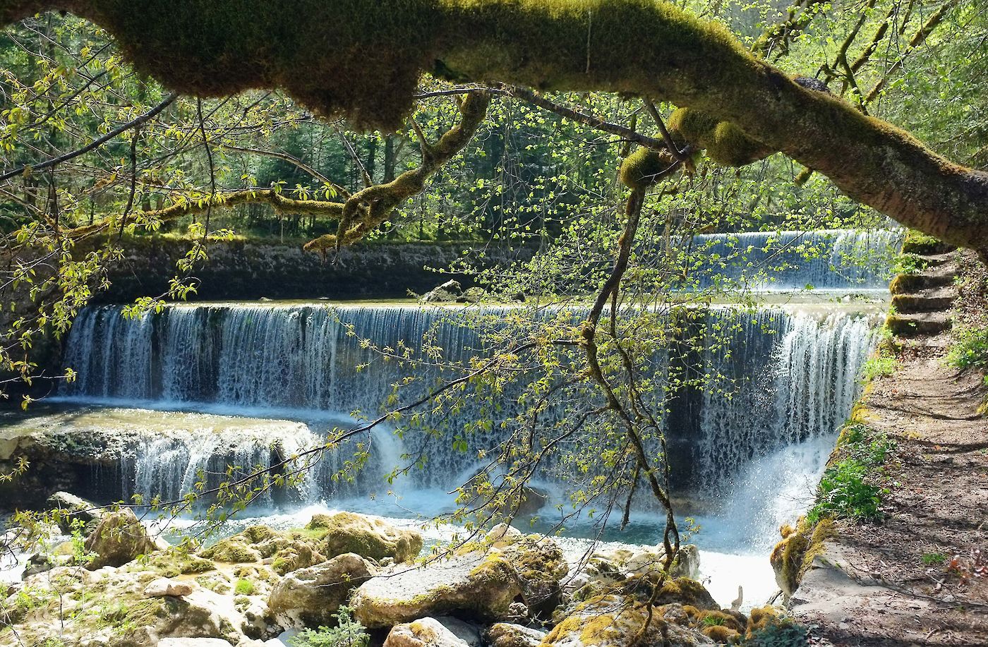 Wasserfall der Areuse